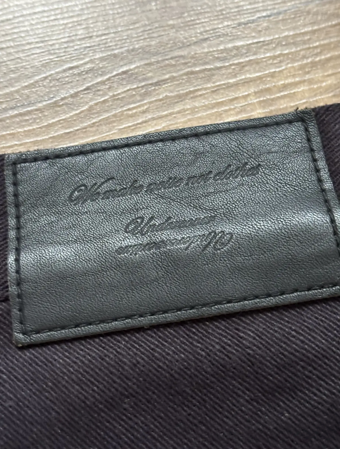 Undercover x Jun Takahshi slim fit jeans