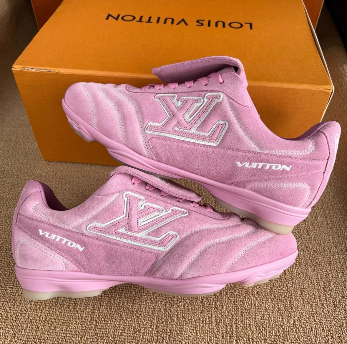 Louis Vuitton Footprint Soccer Cleats