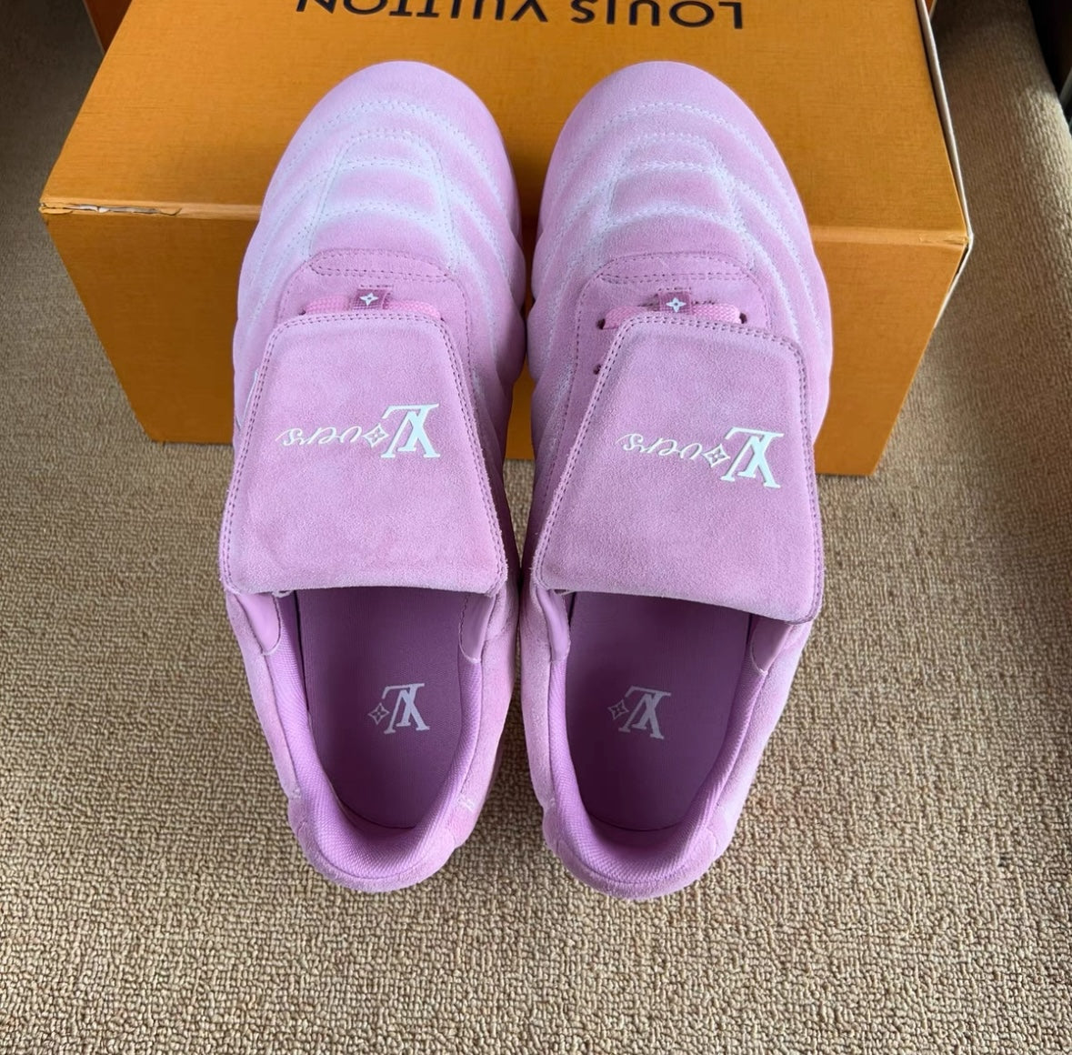 Louis Vuitton Footprint Soccer Cleats