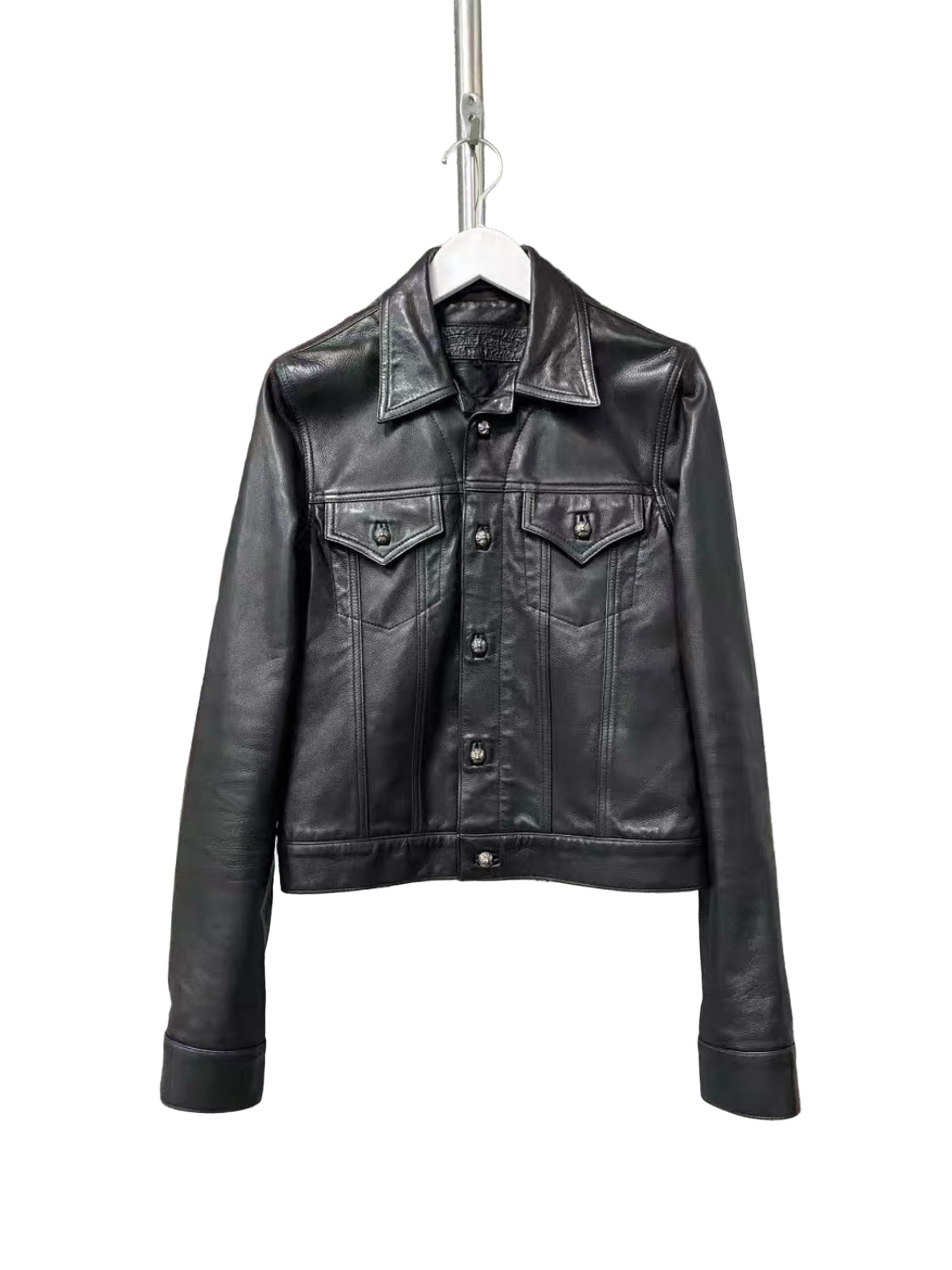Chrome hearts leather jacket