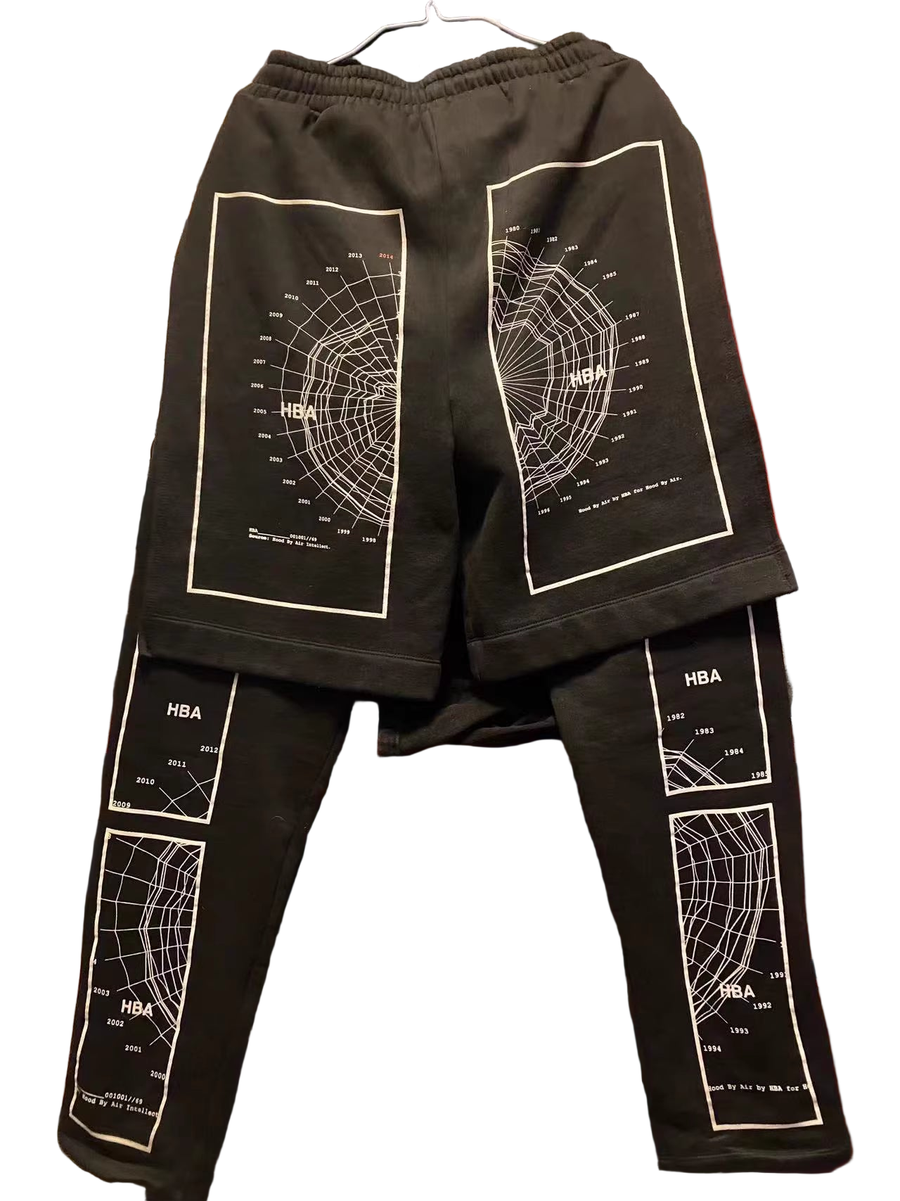 HBA Fake Two-Layer pants