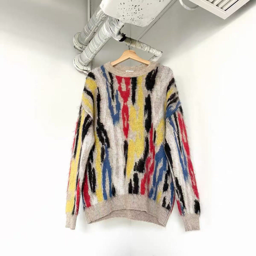 Saint Laurent 21AW Mohair Knit Sweater