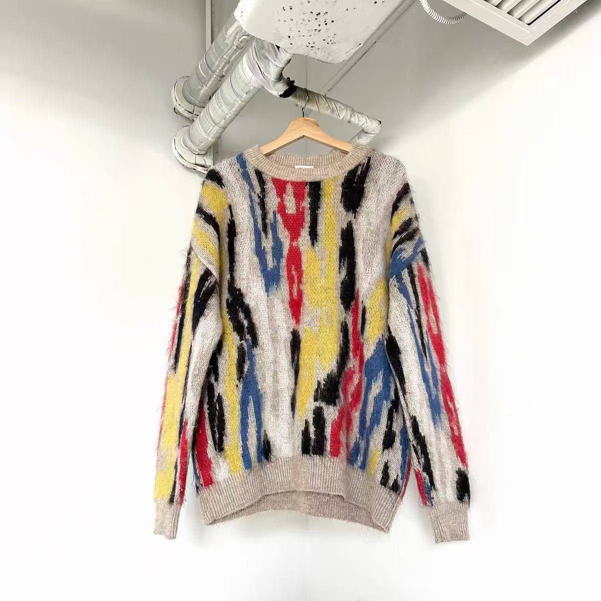 Saint Laurent 21AW Mohair Knit Sweater