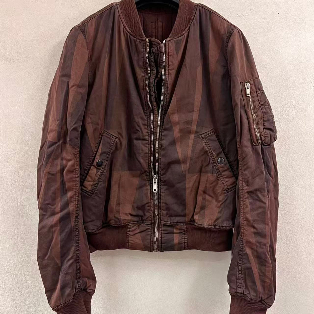 Rick Owens 14FW Bauhaus Flight Bomber Jacket