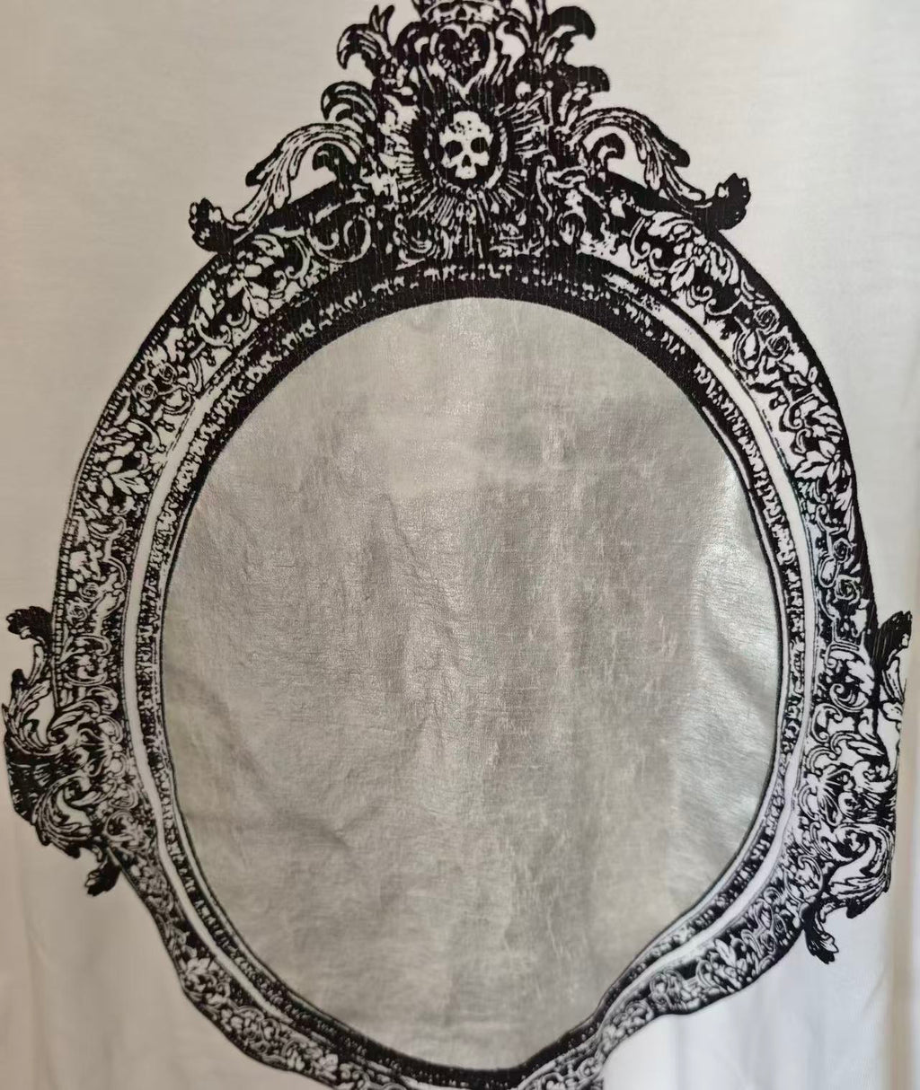Number Nine 06SS Mirror Frame Distressed T‑Shirt