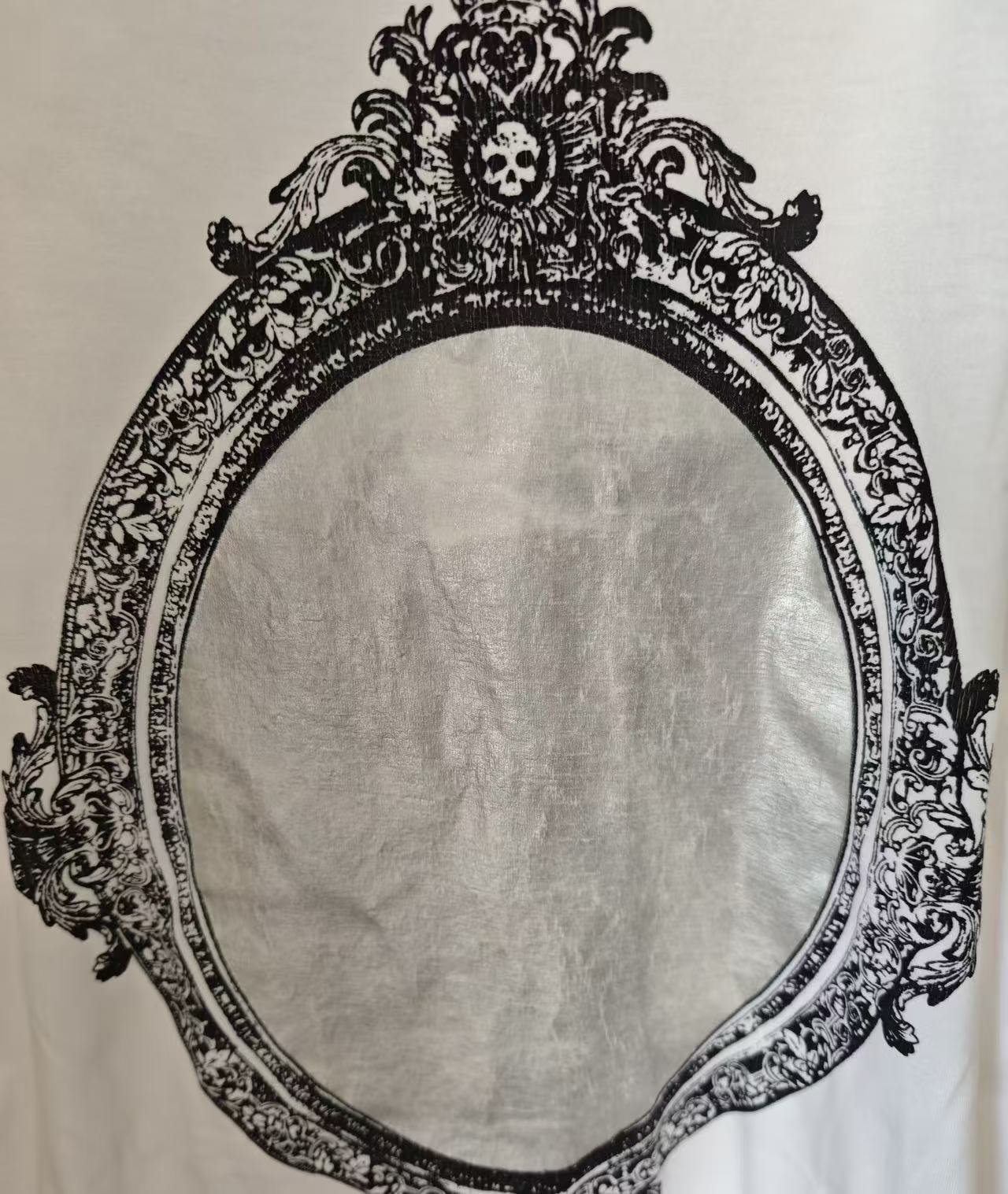 Number Nine 06SS Mirror Frame Distressed T‑Shirt