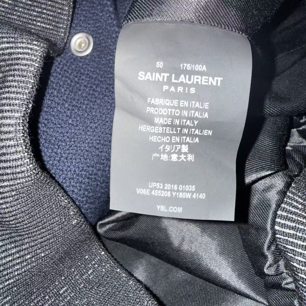 Saint Laurent 16FW Star Collar Teddy Jacket