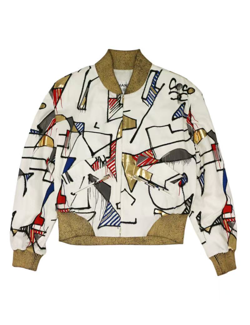 Chanel 2019 Blouson Teddy Bomber Jacket