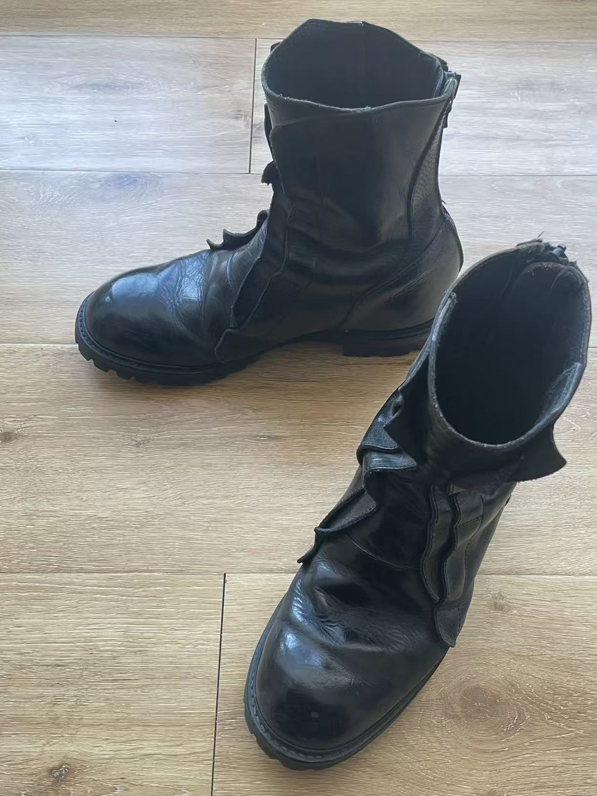 Julius 07FW Mummy Leather Boots