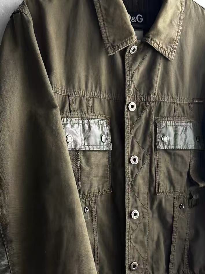 Dolce&Gabbana D&G 03SS Cargo Military Jacket