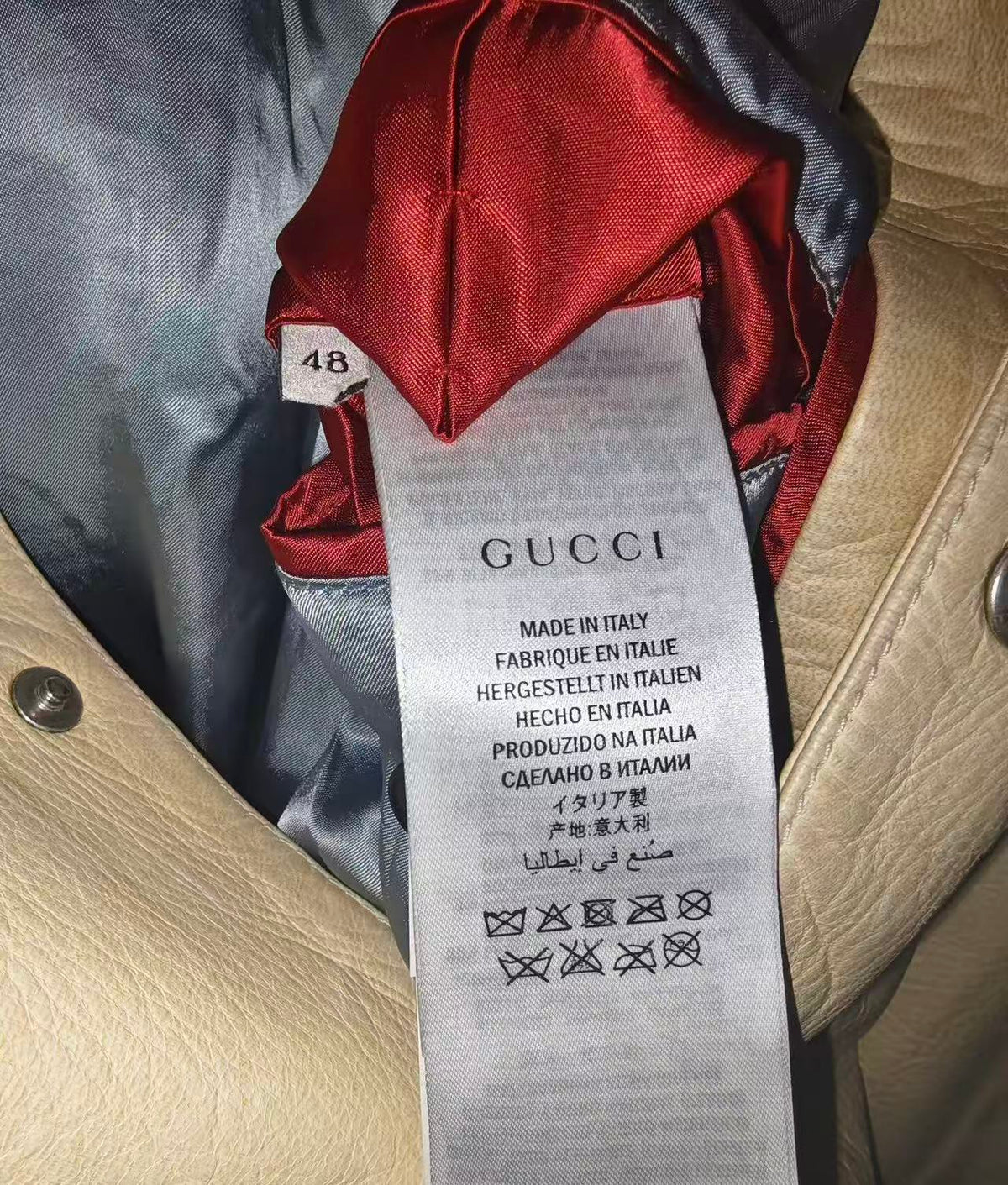 Gucci Disney Embroidered Textured-Leather Bomber Jacket