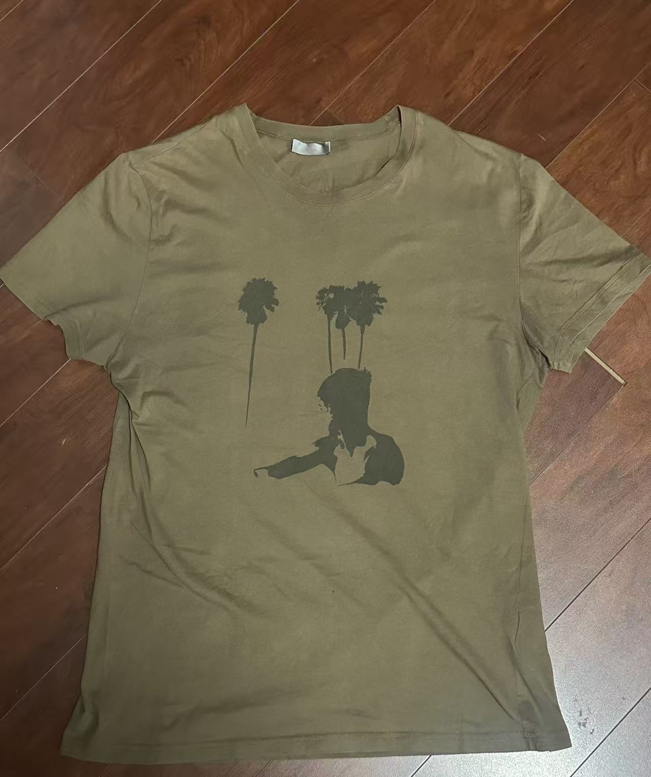 Dior Homme 07SS Bruce Lee Palm Tree Tee