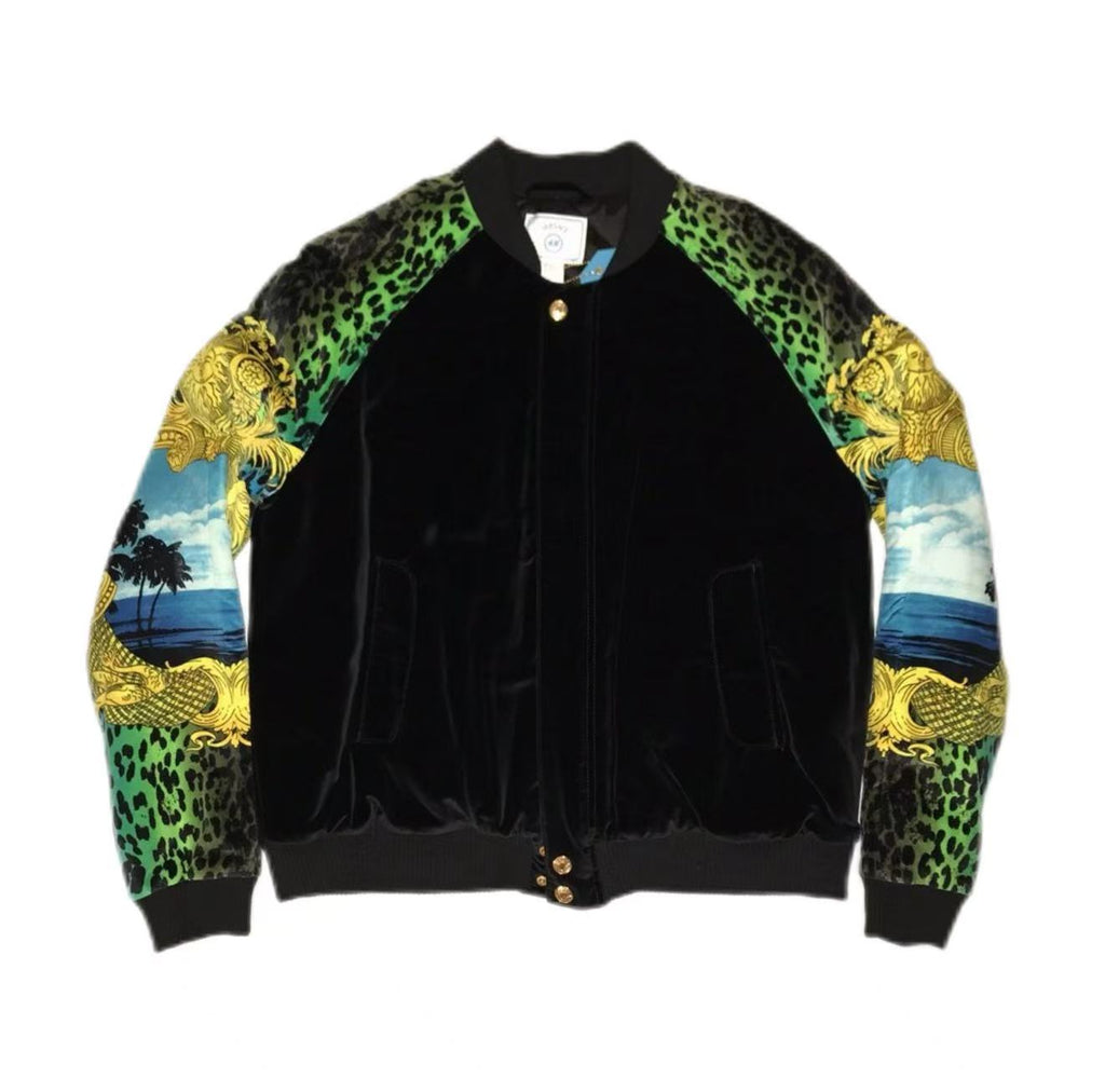 Versace x H&M 2011 Velvet Bomber Jacket