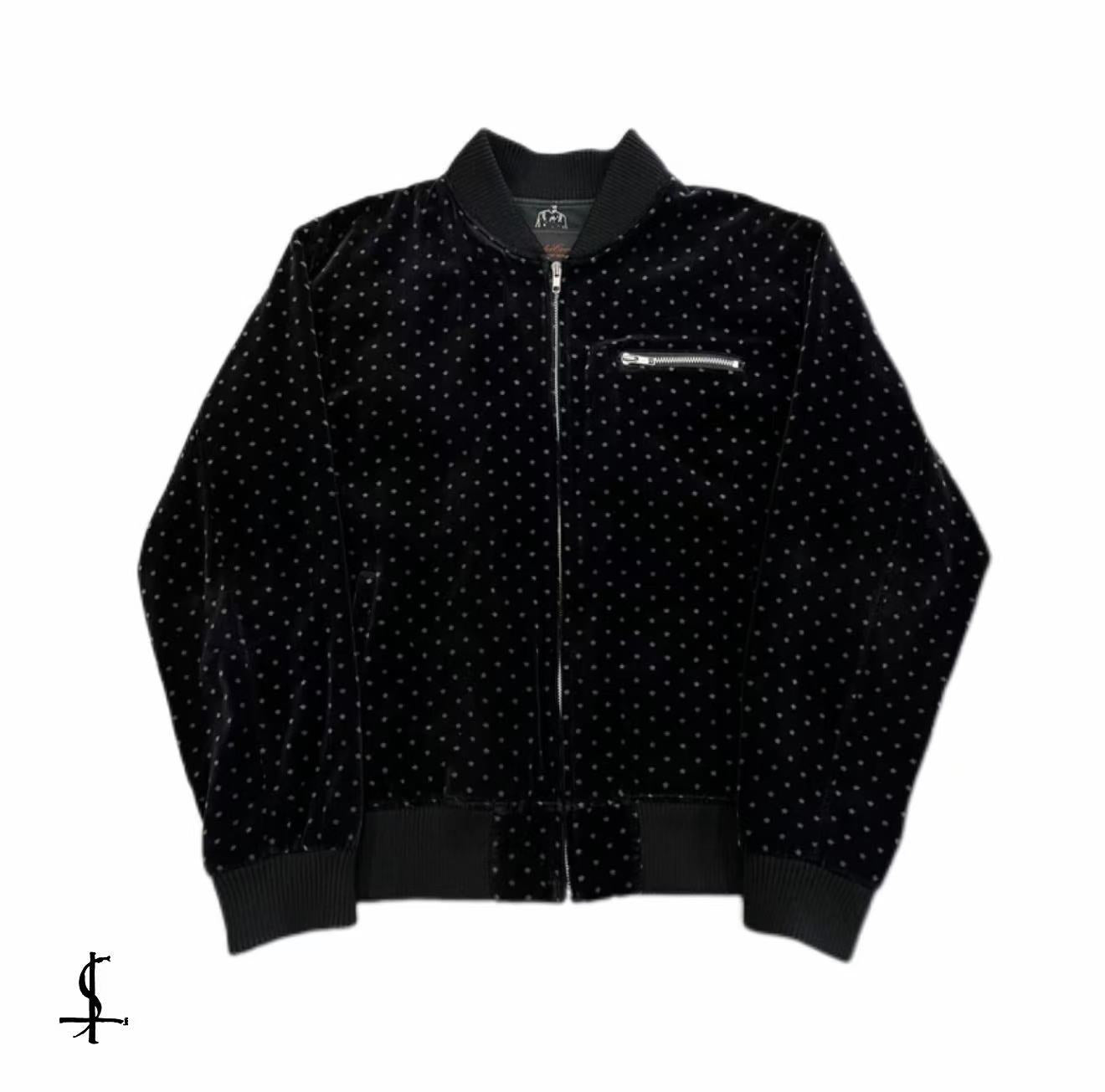 Undercover 02AW Witch’s Cell Division Velour Cross Jacket