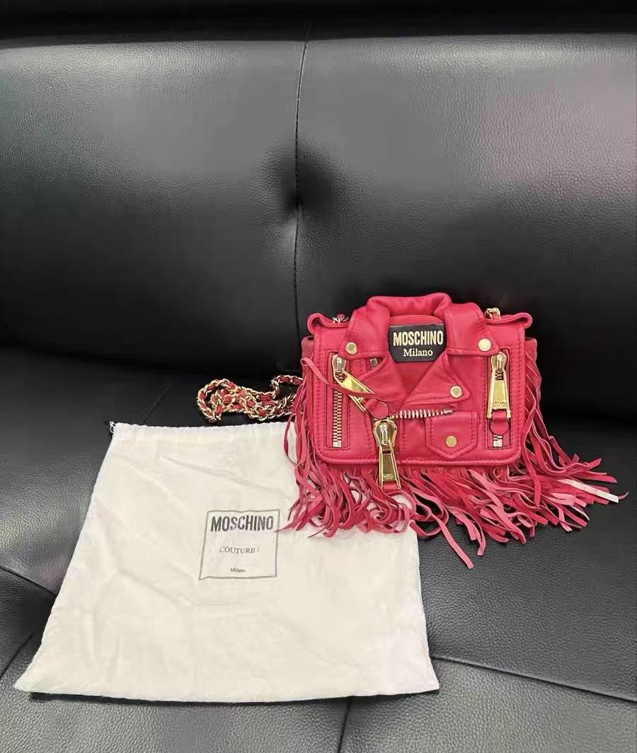 Moschino Biker Handbag