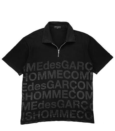 Comme Des Garçons Spell Out Collared Shirt SS04