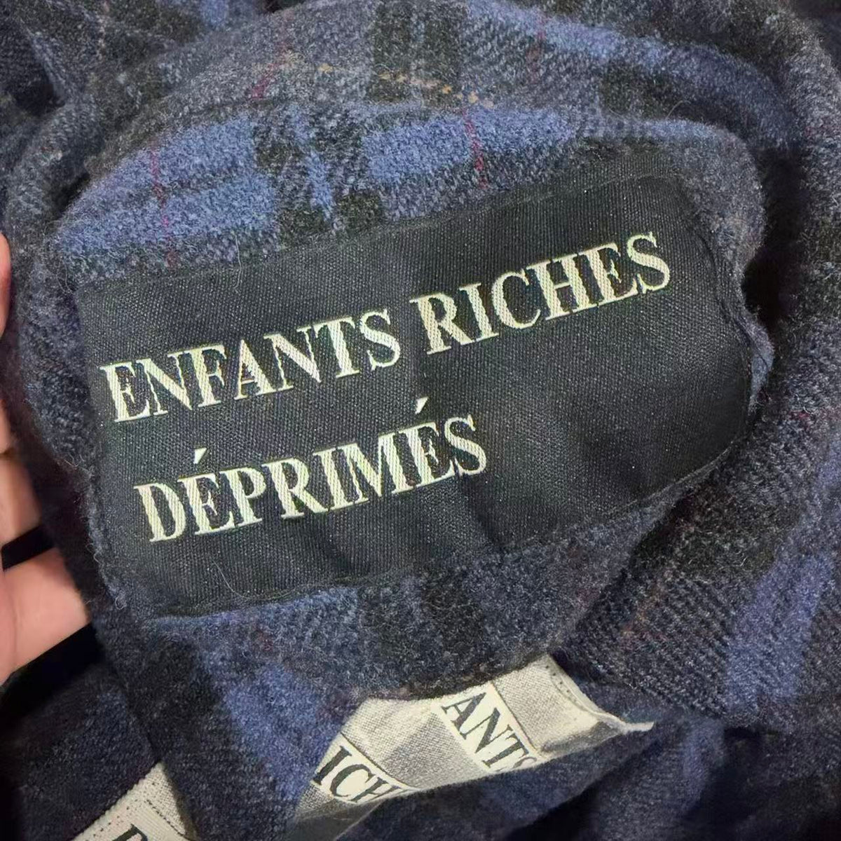 Enfants Riches Deprimes 19FW Frozen Beauties Flannel Shirt