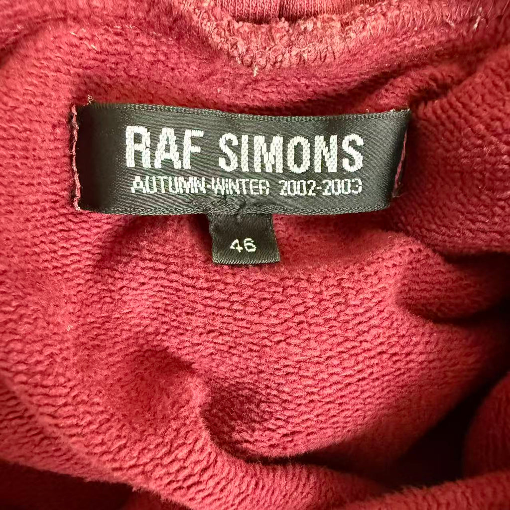 Raf Simons Virginia Creeper aw02—03 roots hoodie