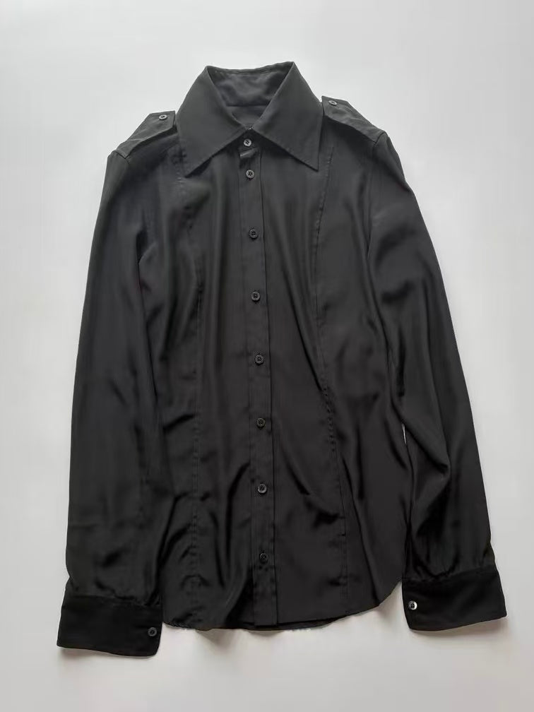 Gucci By Tom Ford 96AW Silk Shirt