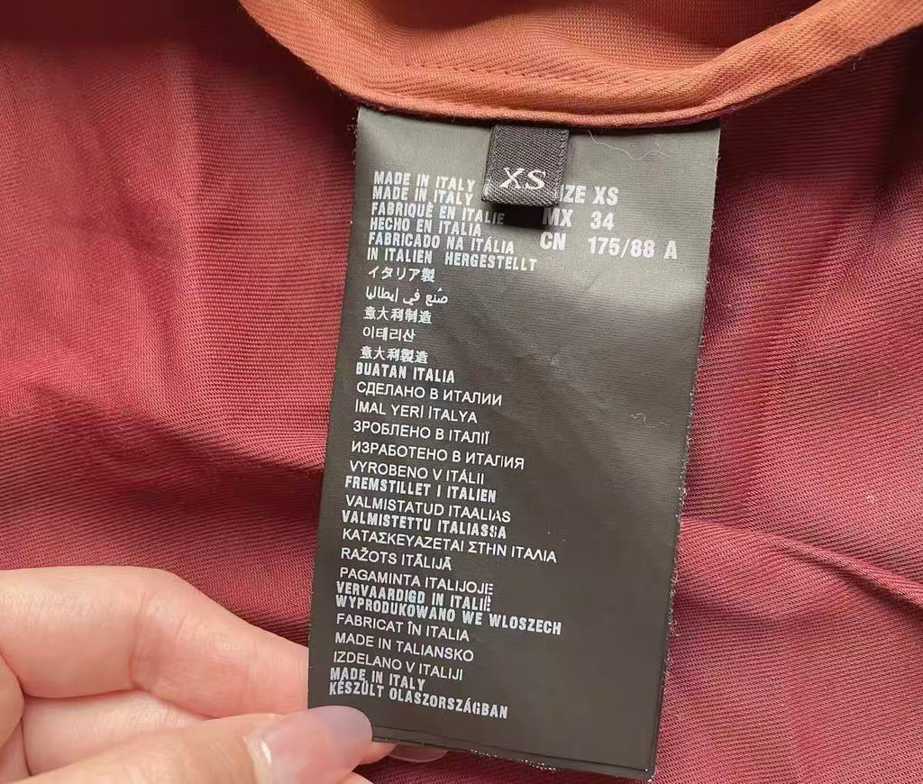 Prada 14SS Holiday Sunset Potrait Dancer Oil Jacket