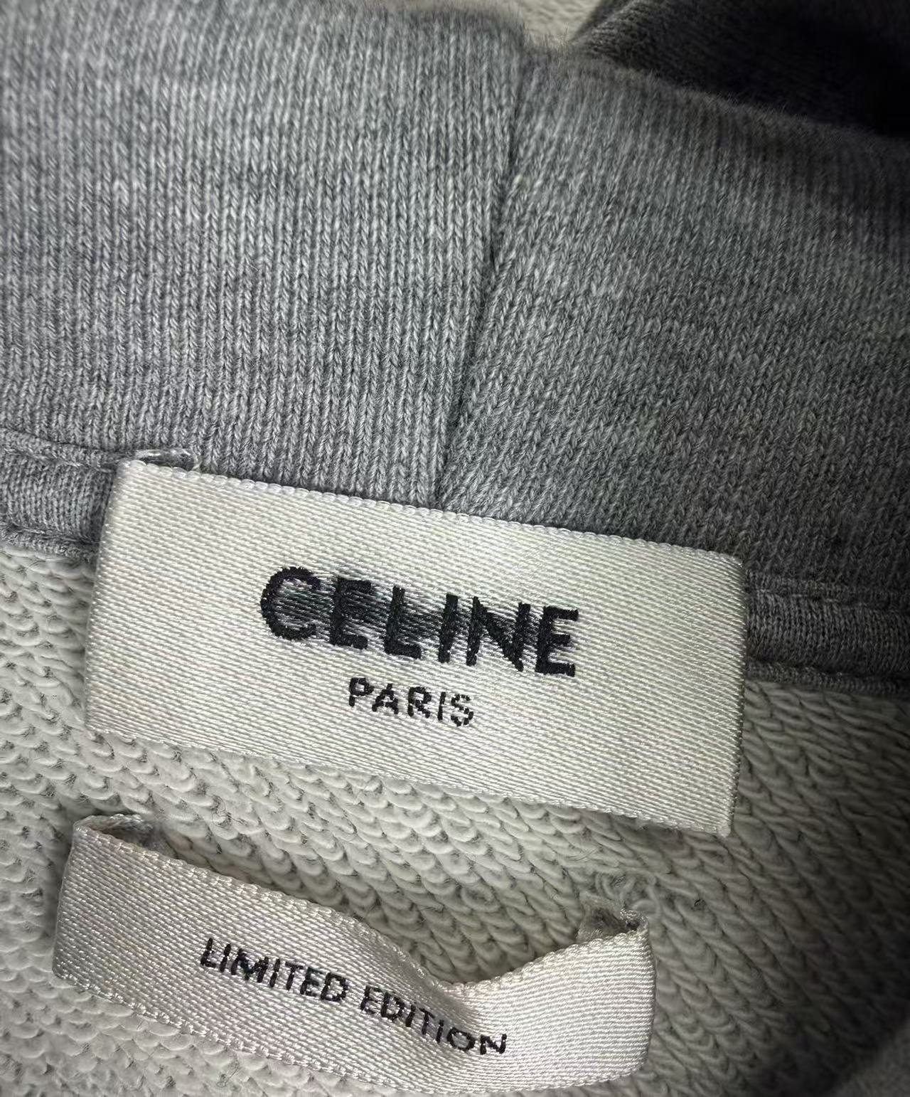 CELINE Troubadour Loose Hoodie