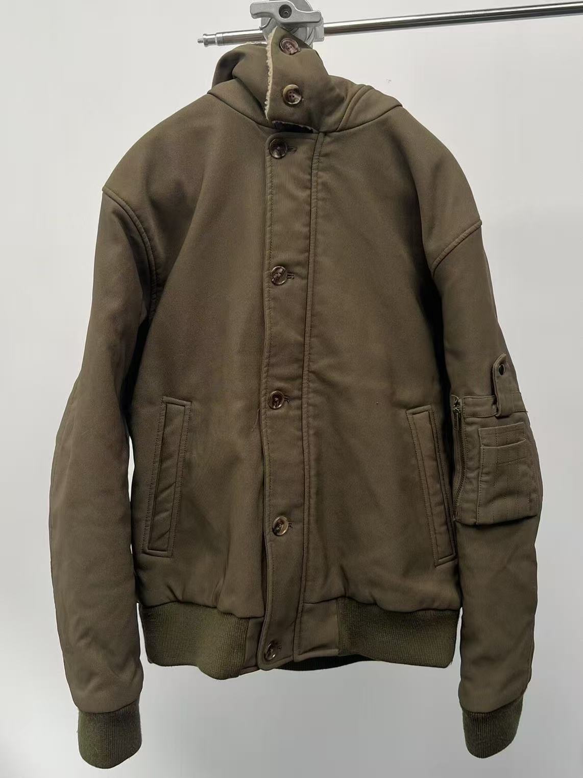 Maison Martin Margiela 14AW Military Hooded Bomber