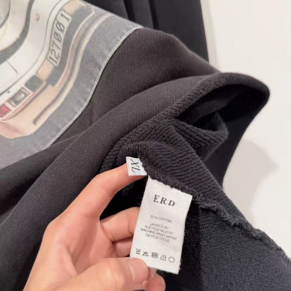 Enfants Riches Déprimés Black Porsche Crash Hoodie