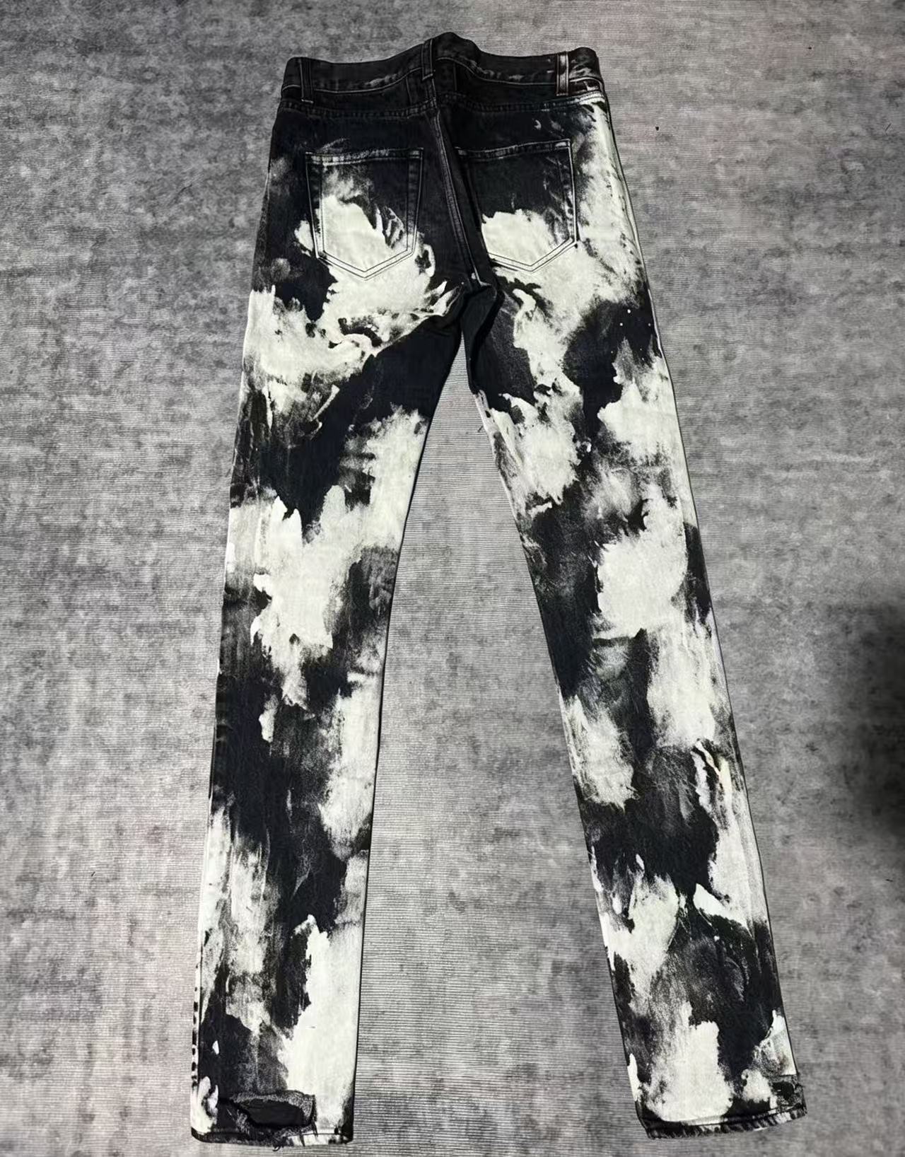 Saint Laurent 16ss D02 Bleached Jeans
