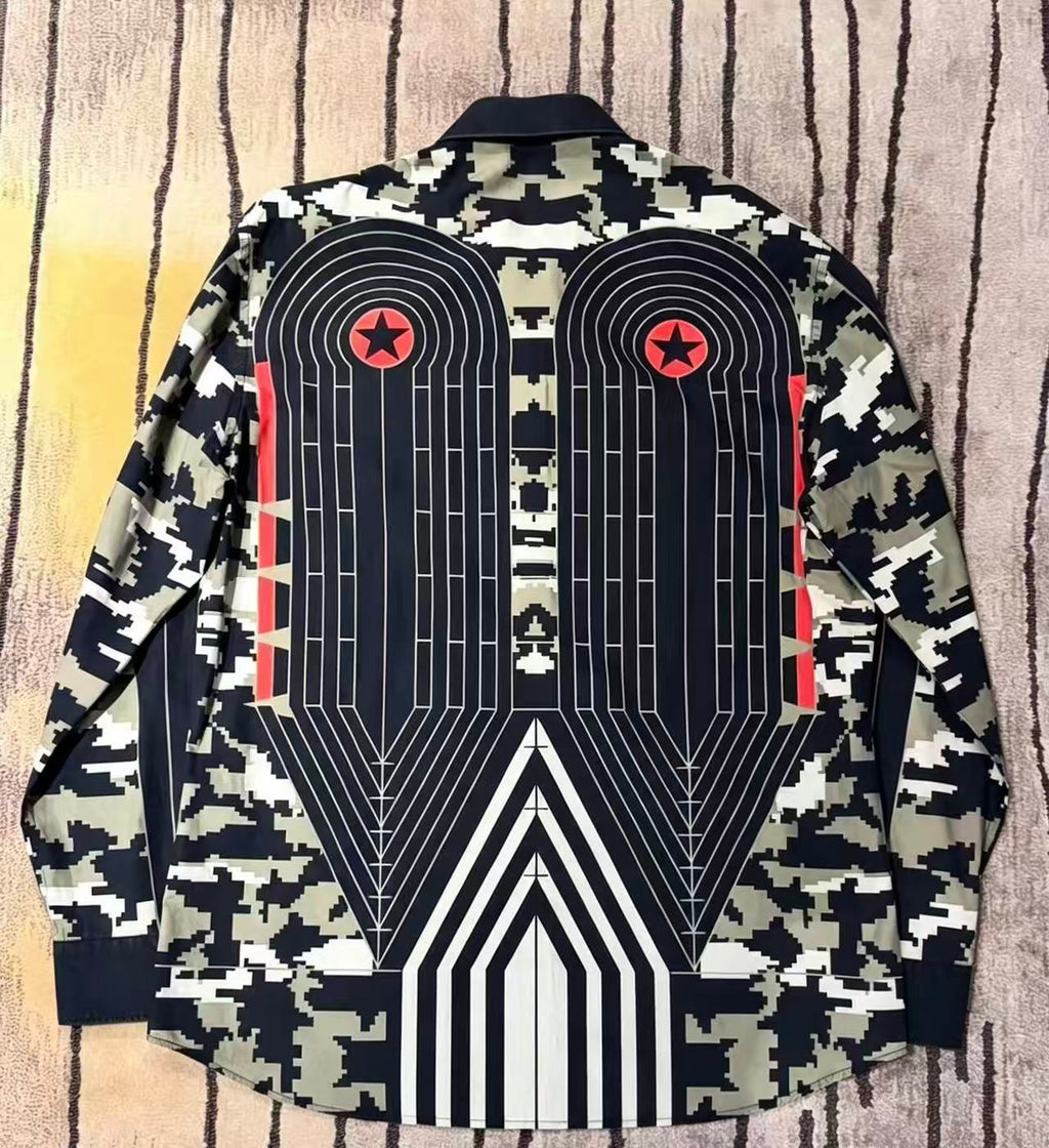 Givenchy Robot-Print Shirt