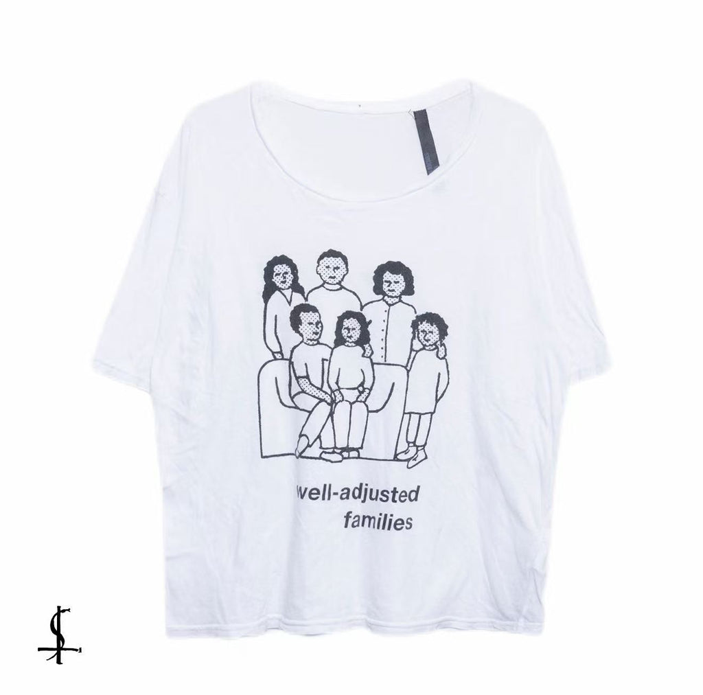 Enfants Riches Deprimes 18SS Graphic well-adjusted families Tee