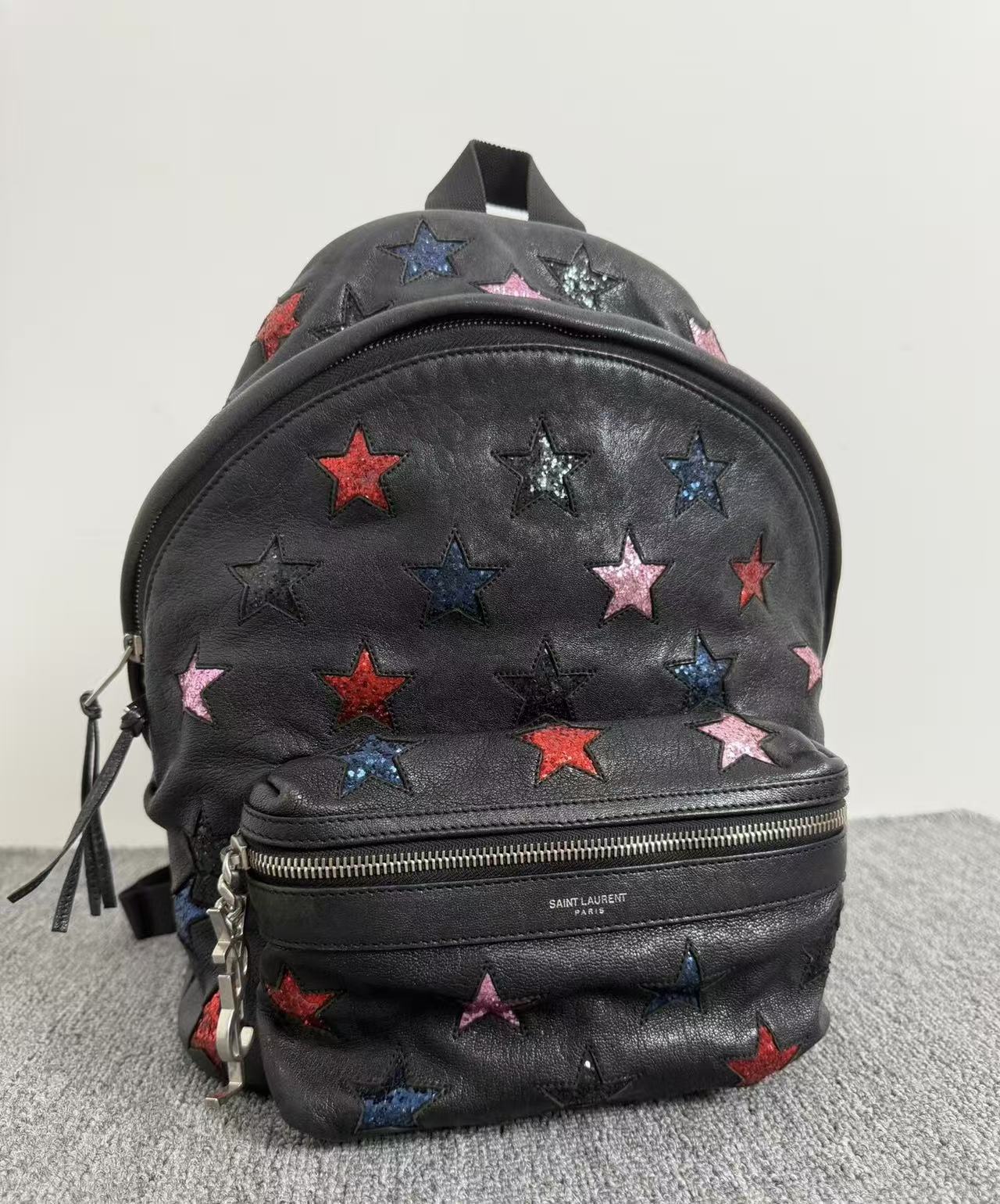 Saint Laurent Lambskin Star Backpack