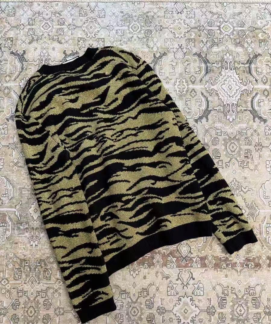Gucci 19SS Tiger Jacquard Sweater
