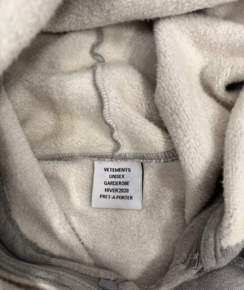 Vetements 19FW Incognito Mask Hoodie