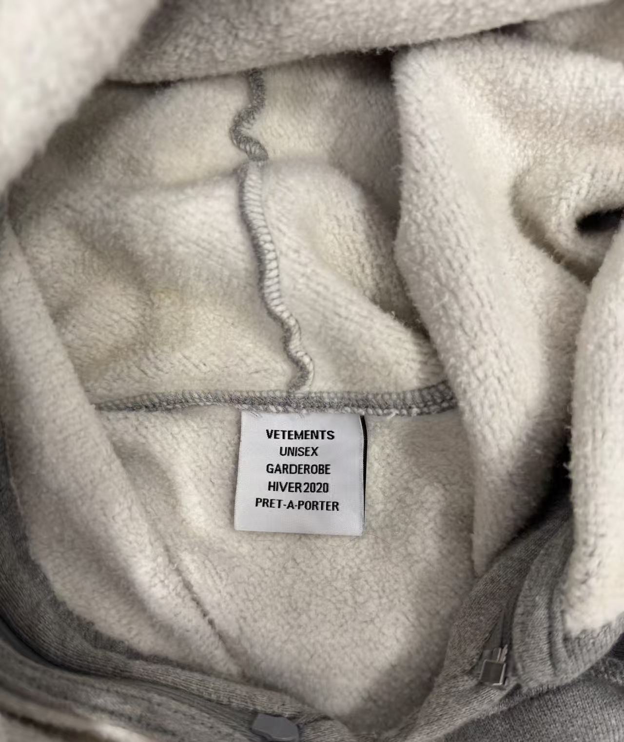 Vetements 19FW Incognito Mask Hoodie
