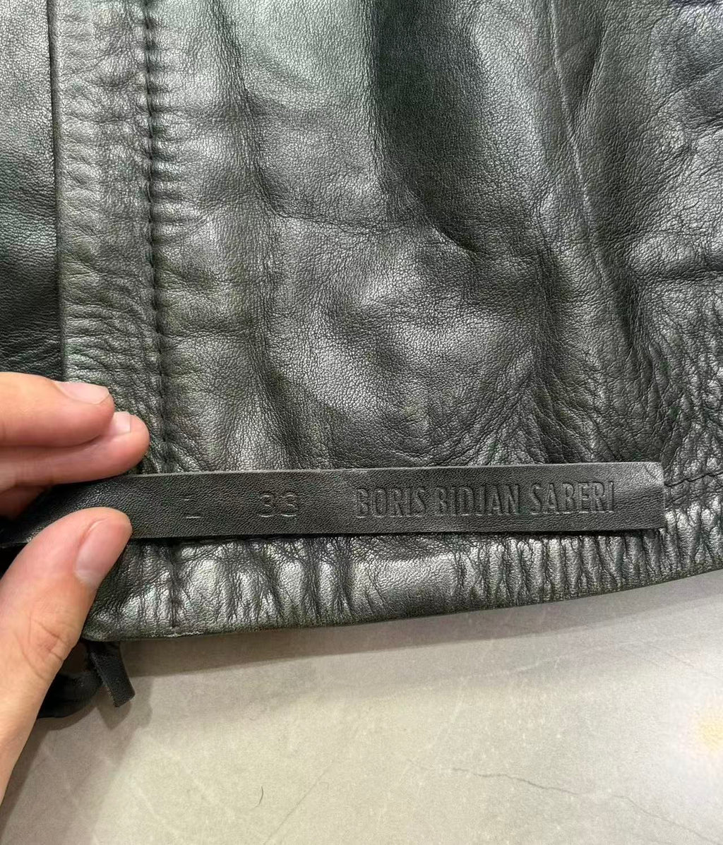 Boris Bidjan Saberi J2 Leather Jacket