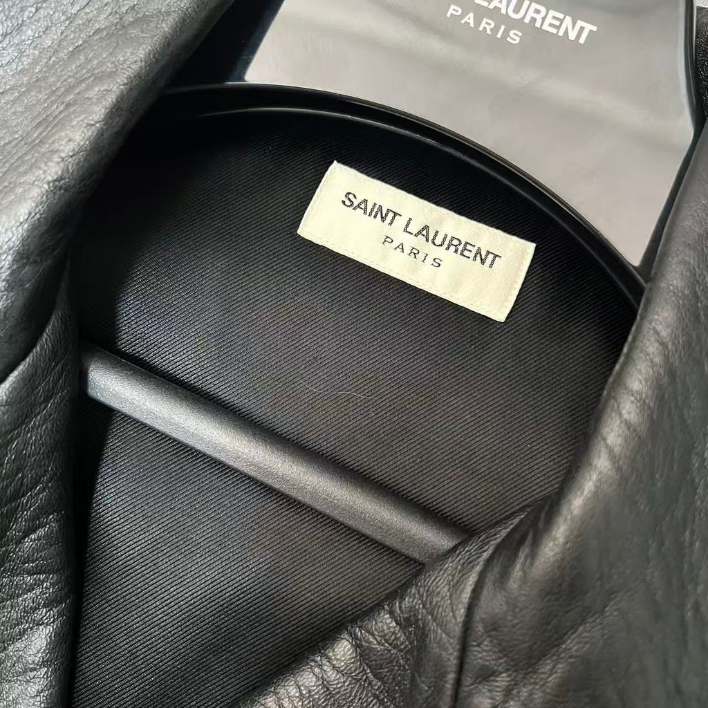 Saint Laurent 16FW Blood Luster L17 Leather Jacket