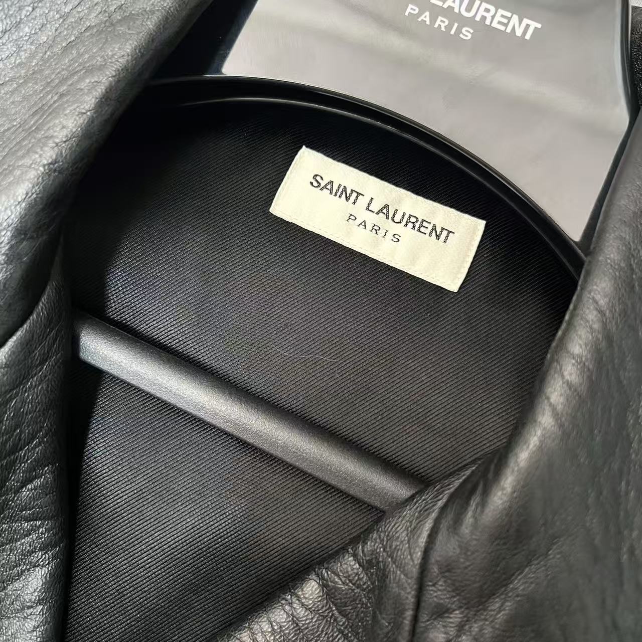 Saint Laurent 16FW Blood Luster L17 Leather Jacket
