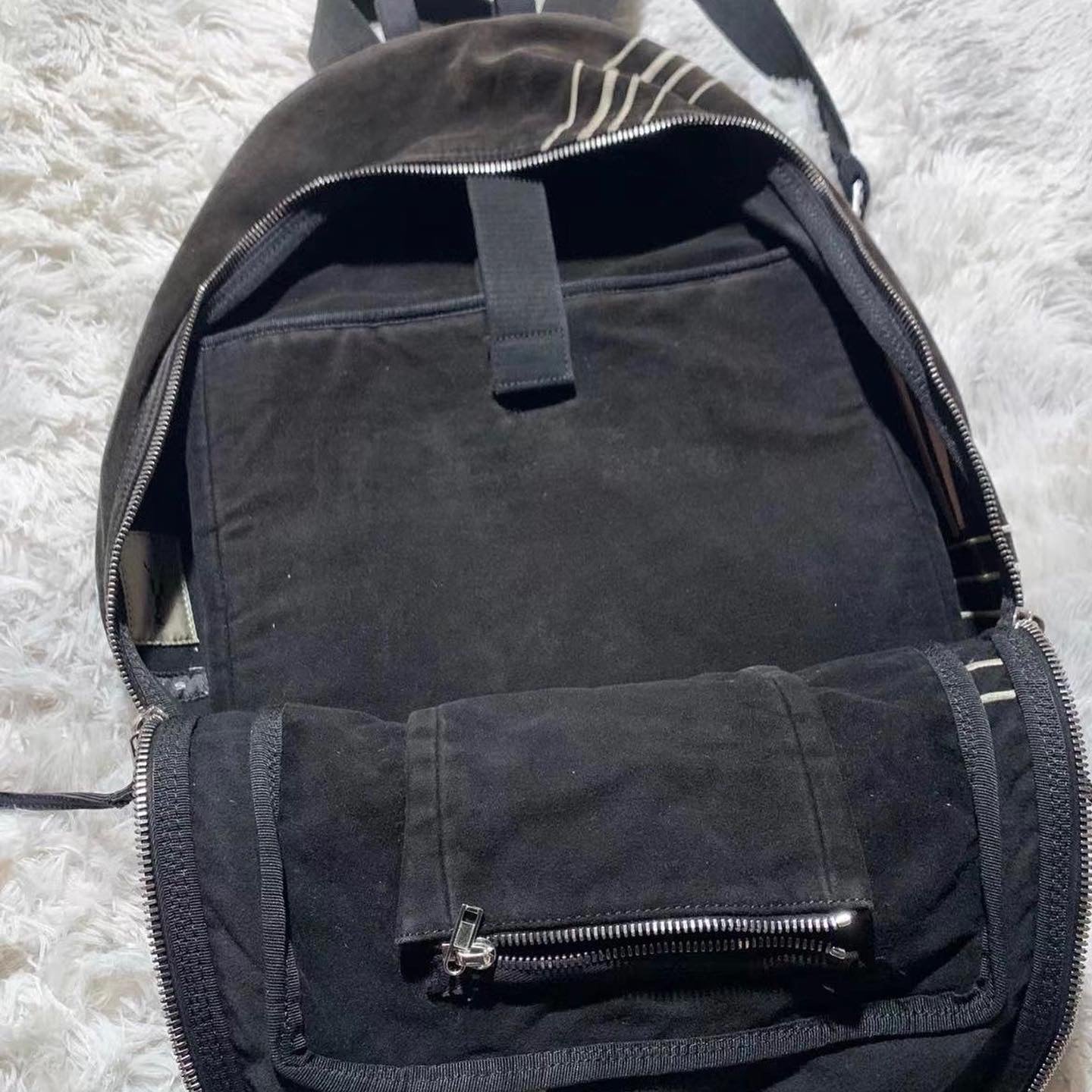 Rick Owens DRKSHDW geopatch backpack