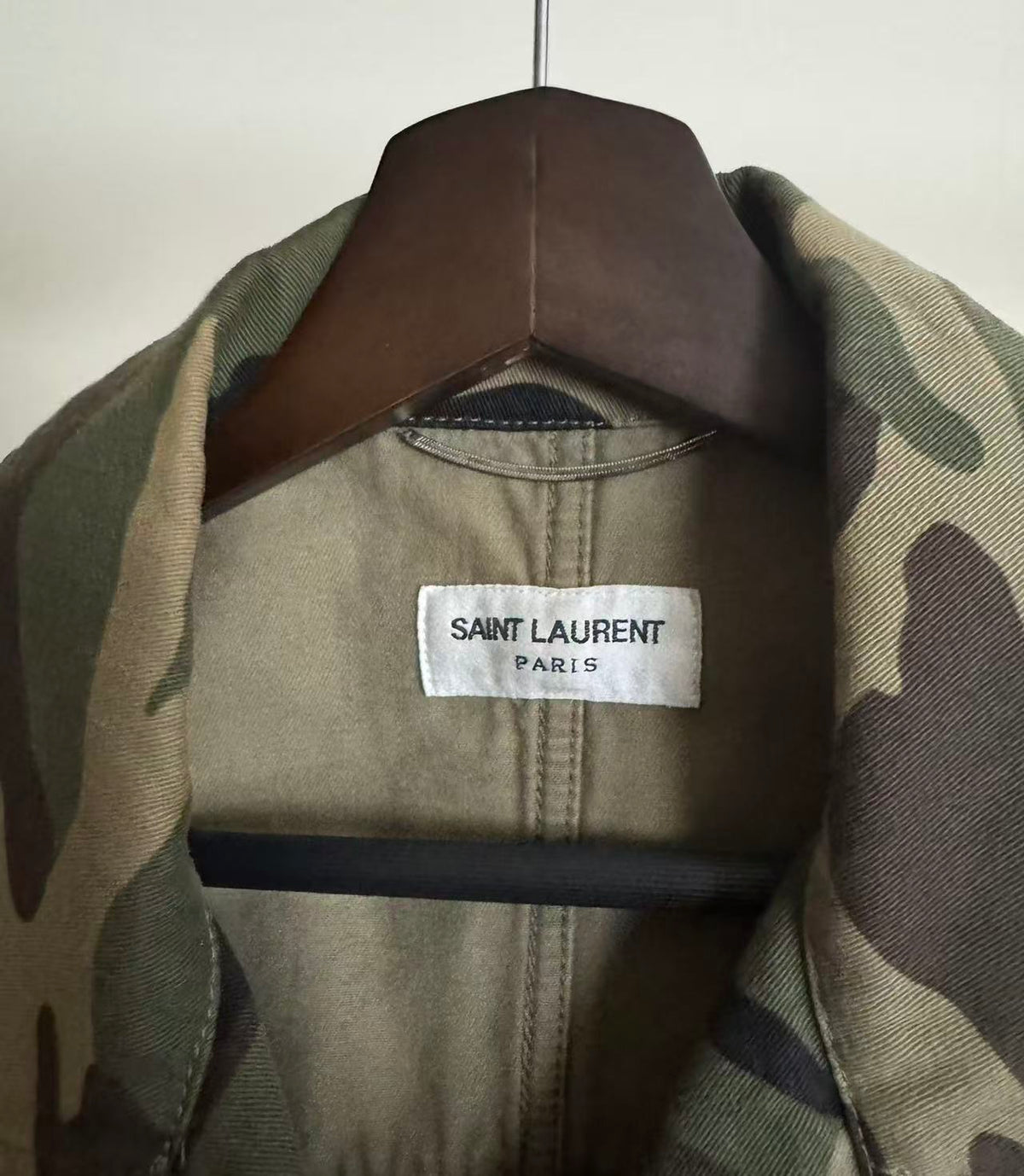 Saint Laurent 15SS Fringe Military Jacket