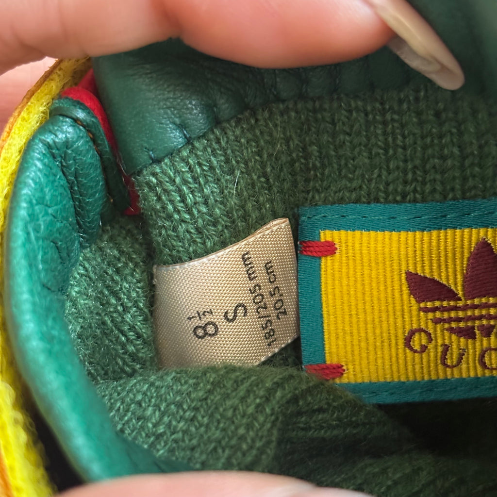 Gucci x Adidas leather gloves