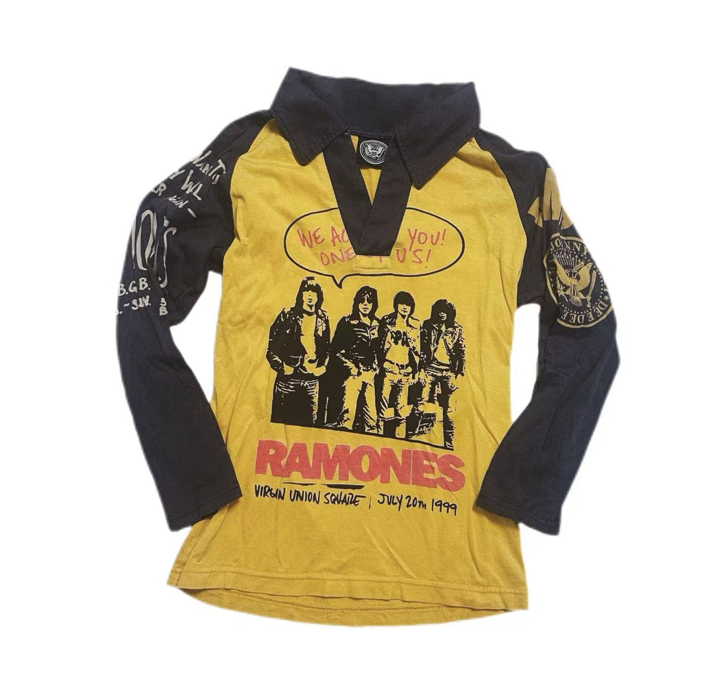 hysteric glamour ramones vintage polo shirt