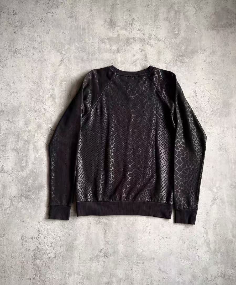 Saint Laurent 15AW Croc Embossed Sweatshirt