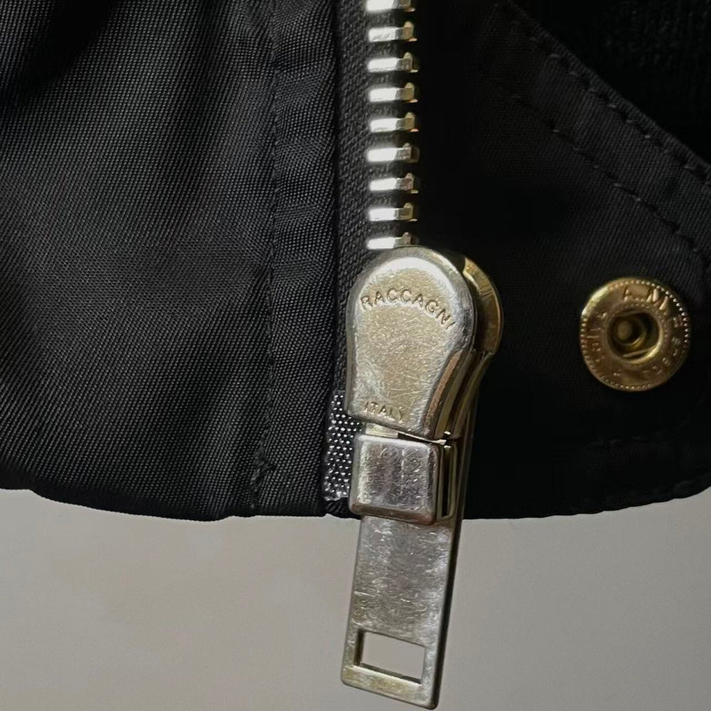 Alexander McQueen 14FW Multi‑Zip Bomber Jacket
