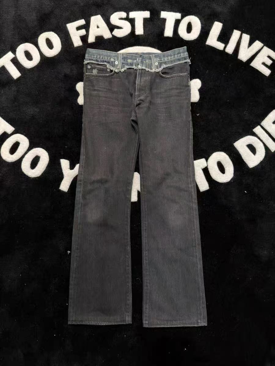 Dior Homme AW06 Cummerbund Bootcut jeans