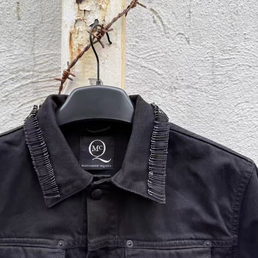Alexander Mcqueen 11SS Sample safety pin Denim jacket