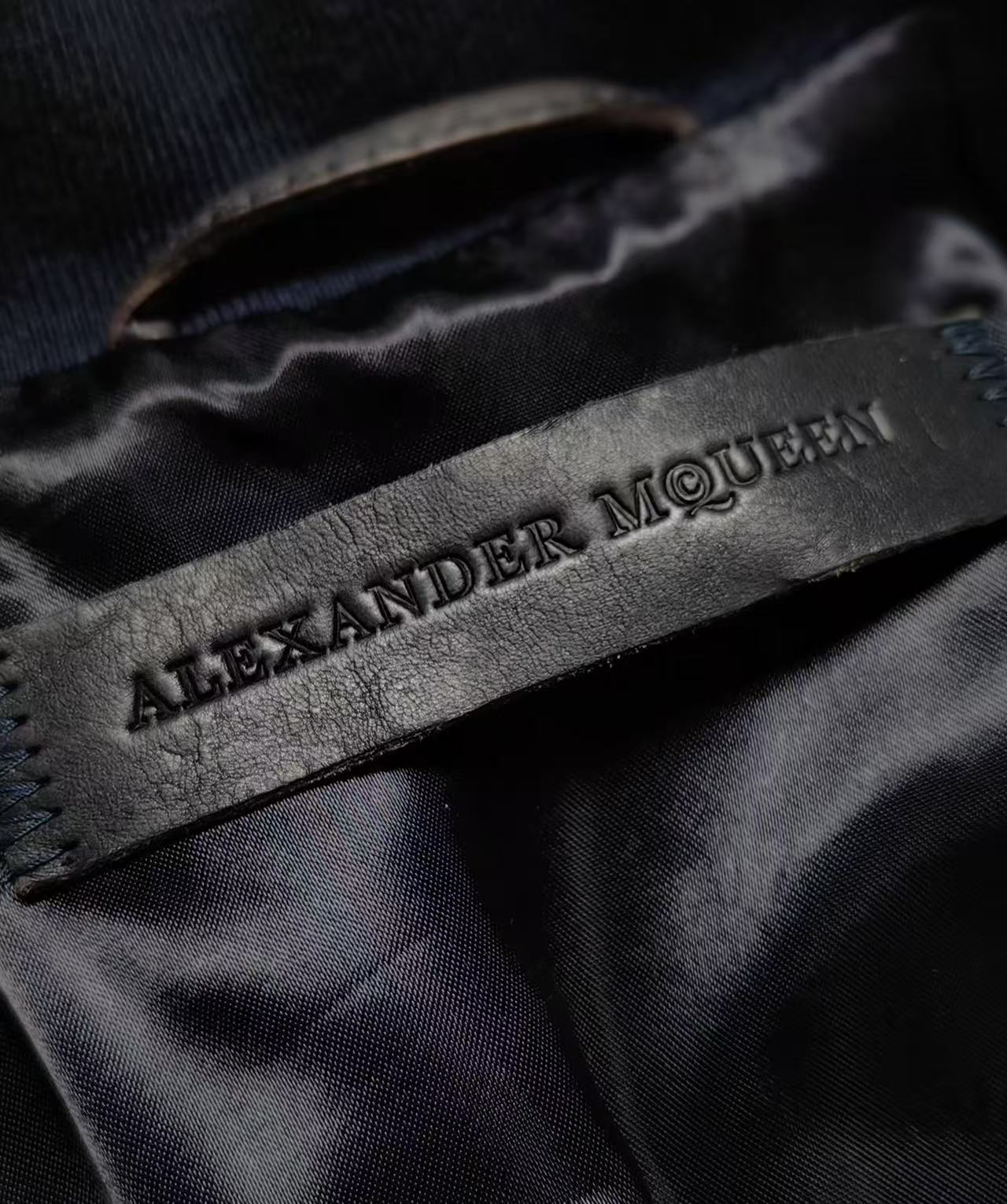Alexander Mcqueen Leather Jacket