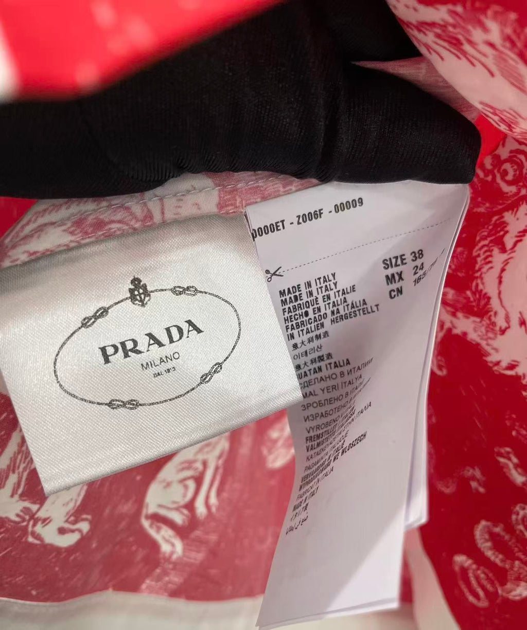 Prada 16aw Survival Utopia Shirt