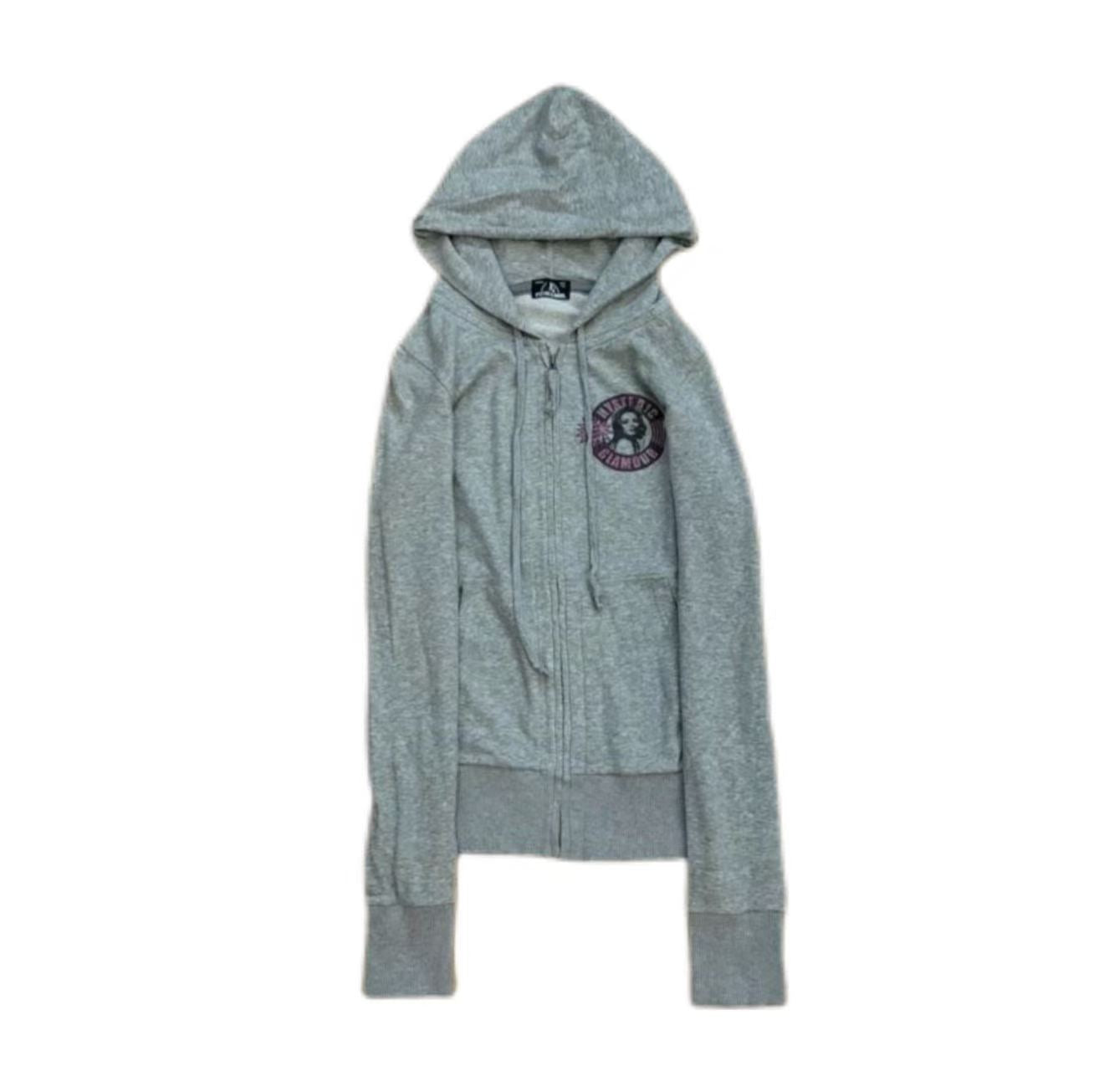 hysteric glamour vintage zip up hoodie