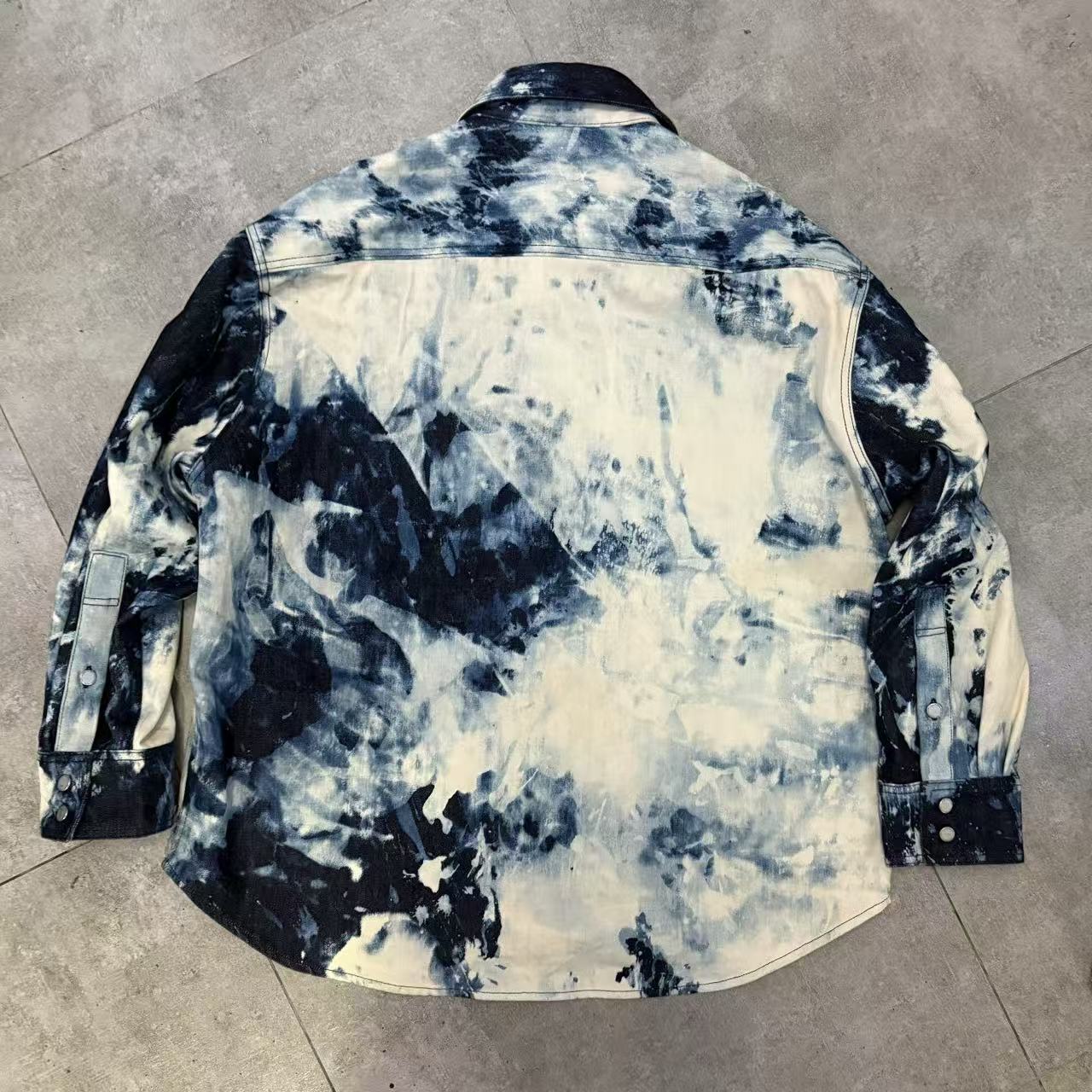 Sterling Ruby S.R.STUDIO.LA.CA. Indigo Bleach SHirt