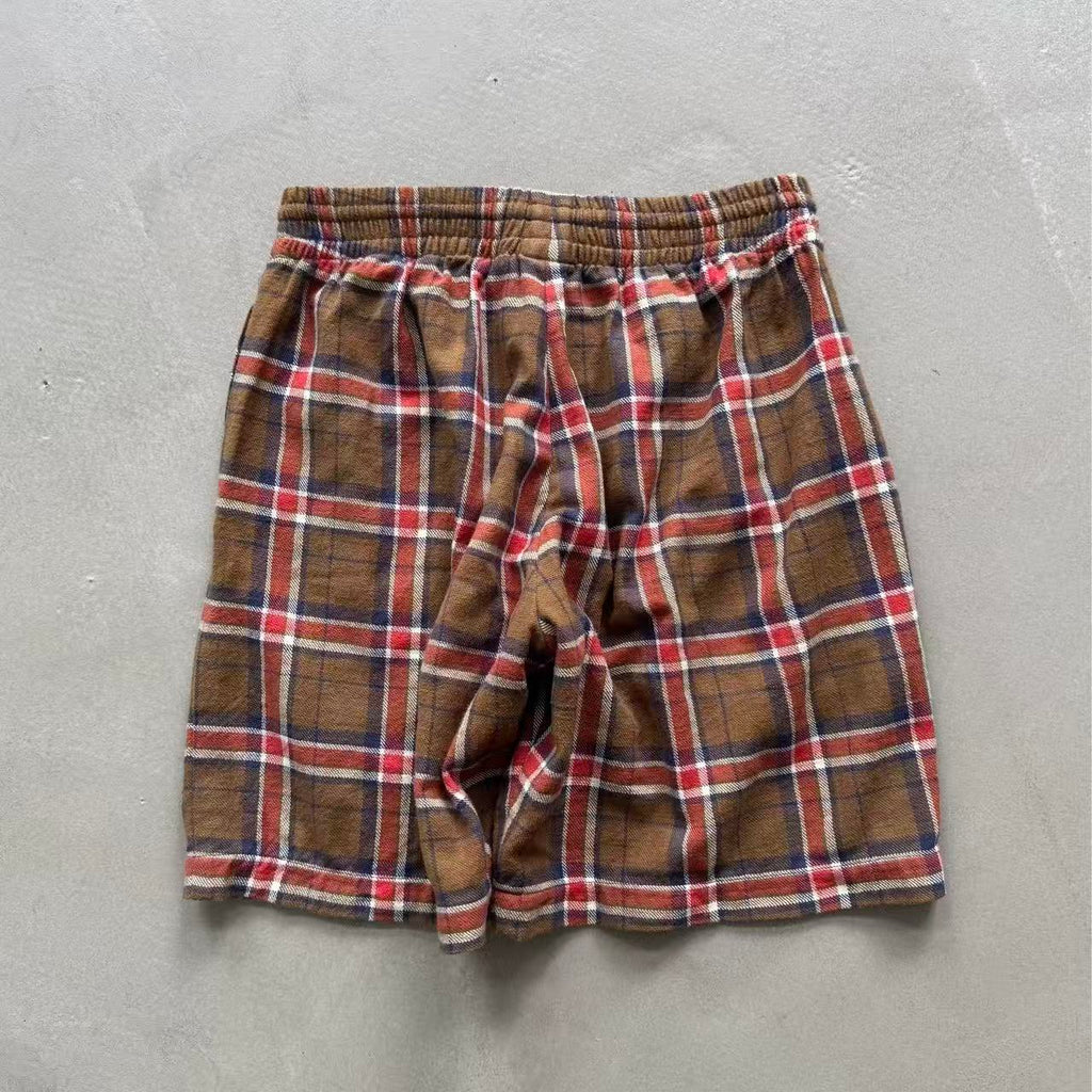 Chrome Hearts Matty Boy Plaid Shorts